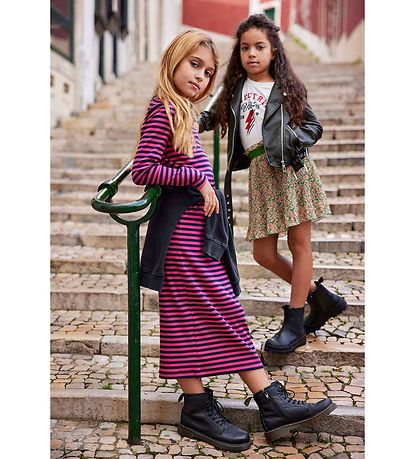 Kids ONLY Dress - KogNulan - Maritime Blue/Fuchsia Rose