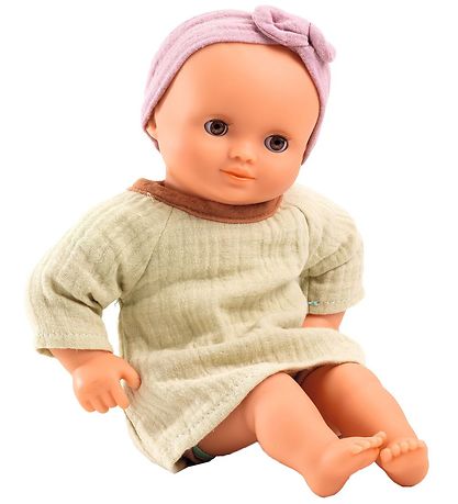 Djeco Puppe - 32 cm - Pistazie Djeco Puppe - 32 cm - Pistazie