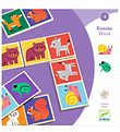Djeco Domino - Wood - 28 Bricks - Animal Djeco Domino - Wood - 28 Bricks - Animal