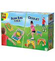 SES Creative Outdoor Games - Croquet And Beanbag Toss SES Creative Outdoor Games - Croquet And Beanbag Toss