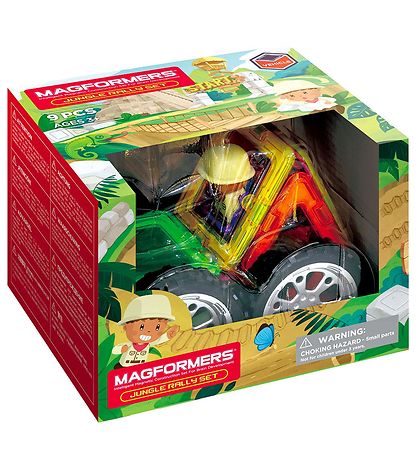 Magformers Magnet set - 9 pcs - Jungle Rally