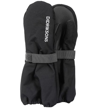 Didriksons Mittens w. Fleece - Biggles - Black