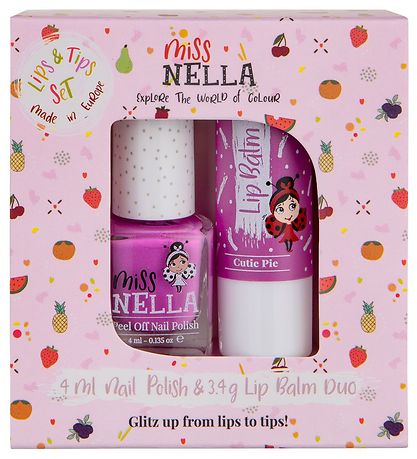 Miss Nella Lippenbalsem en Nagellak - Duo Nr. 3 Miss Nella Lippenbalsem en Nagellak - Duo Nr. 3