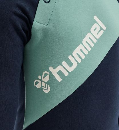 Body m/l Hummel - HmlSéoul - Marine av. Bleu Clair