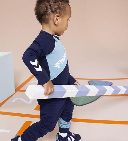 Body m/l Hummel - HmlSéoul - Marine av. Bleu Clair