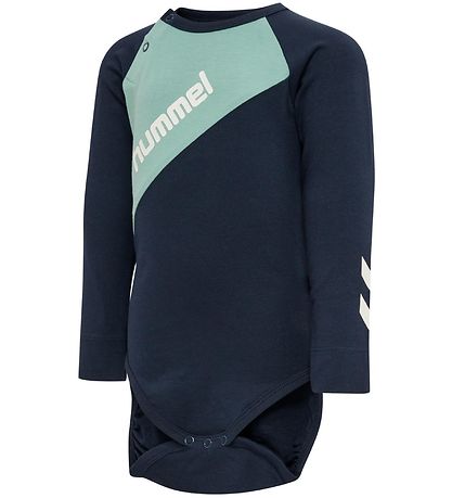 Body m/l Hummel - HmlSéoul - Marine av. Bleu Clair Body m/l Hummel - HmlSéoul - Marine av. Bleu Clair