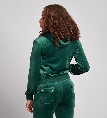 Gilet - Velours Juicy Couture - Randonnée Green
