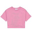 T-Shirt Juicy Couture - Recadré - Fuchsia Rose