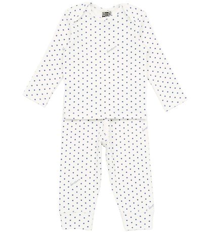 Bonton Pyjama Set - Baby - Semi Bleu Roi Bonton Pyjama Set - Baby - Semi Bleu Roi