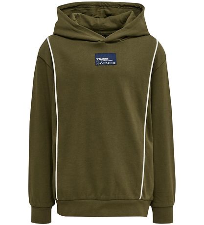Hummel Hoodie - hmlDitmer - Dark Olive