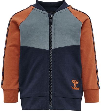 Gilet Hummel - hmlPuk - Black Iris av. Marron/Vieux Bleu