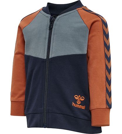 Gilet Hummel - hmlPuk - Black Iris av. Marron/Vieux Bleu