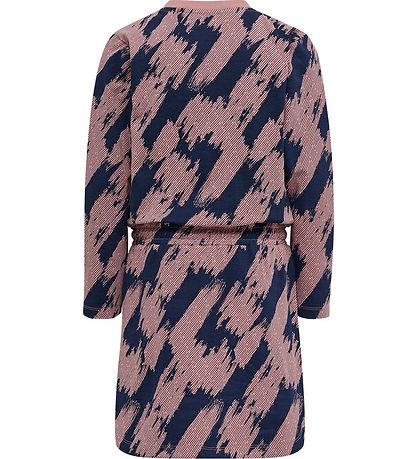 Hummel Dress - hmlEmerson - Black Iris/Pink