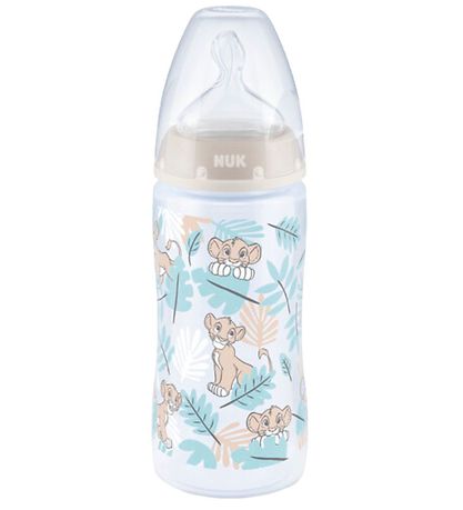 Nuk Feeding Bottle - First Choice+ - 300ml - Lion King Nuk Feeding Bottle - First Choice+ - 300ml - Lion King