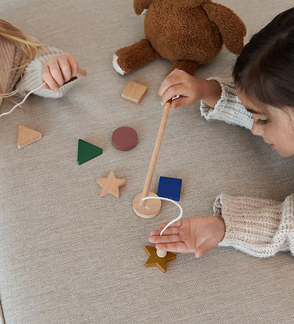 Liewood Fishing Game - Sebastian - Geometric/Surf Blue Multi Mix