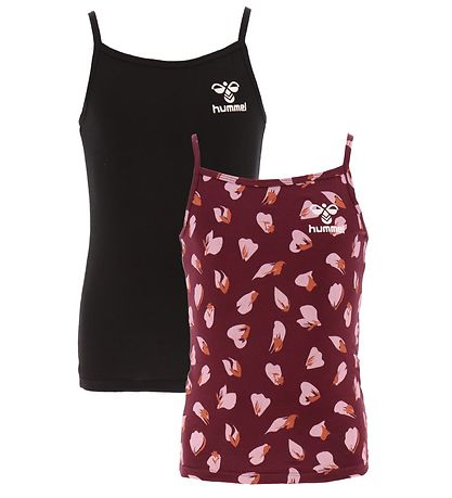 Hummel Onderhemd - hmlCarolina - 2-pack - Windsor Wine Hummel Onderhemd - hmlCarolina - 2-pack - Windsor Wine