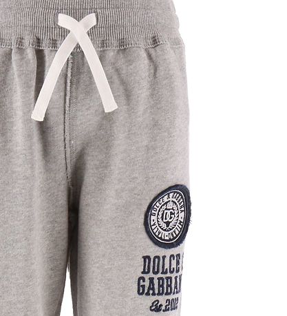 Dolce & Gabbana Sweatpants - Back To School Gym - Grey Melange w