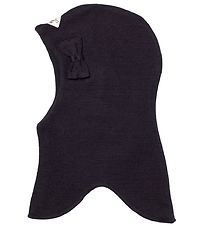 Racing Kids Balaclava - Wool/Cotton - 2-layer - Black Racing Kids Balaclava - Wool/Cotton - 2-layer - Black