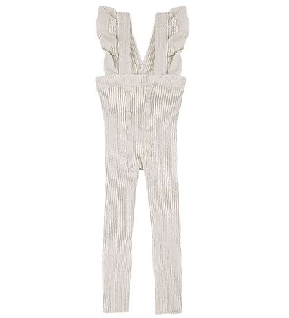 Condor Leggings m. Seler - Rib - Beige Condor Leggings m. Seler - Rib - Beige