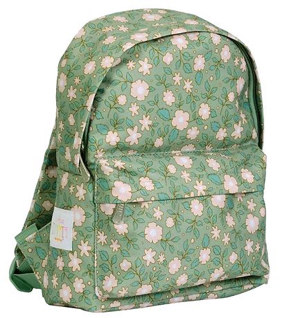 A Little Lovely Company Backpack - Blossoms Sage