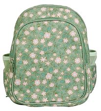 A Little Lovely Company Rucksack - Blossoms Sage