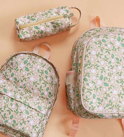 A Little Lovely Company Backpack - Blossoms Pink
