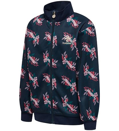 Hummel 가디건 - HmlRiley Zip - 블랙 아이리스