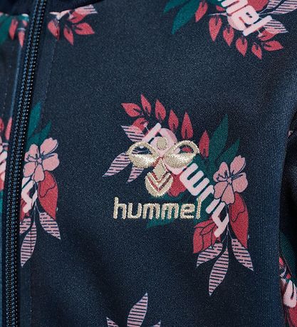 Hummel 가디건 - HmlRiley Zip - 블랙 아이리스