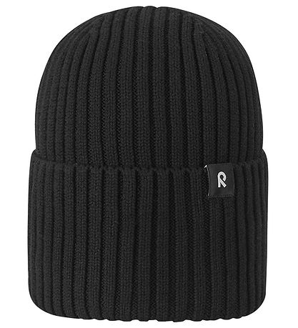 Reima Beanie - Knitted - Hattara - Black Reima Beanie - Knitted - Hattara - Black