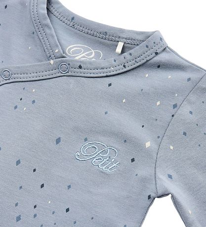 Petit by Sofie Schnoor Wrap Bodysuit L/æ - Light blue