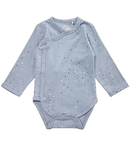 Petit by Sofie Schnoor Wrap Bodysuit L/æ - Light blue