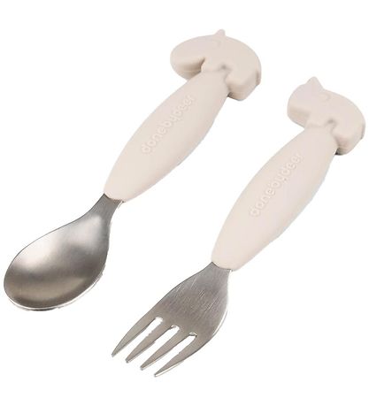 Done by Deer Cutlery - 2-Pack - Sand Done by Deer Cutlery - 2-Pack - Sand