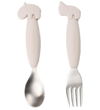 Done by Deer Cutlery - 2-Pack - Sand Done by Deer Cutlery - 2-Pack - Sand