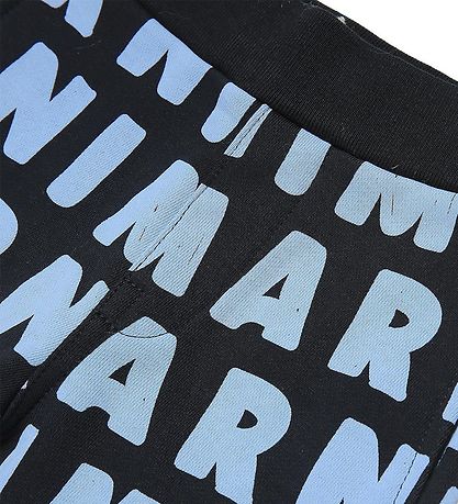 Marni Sweatpants - Navy w. Light Blue