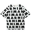 Marni T-shirt - White w. Black Marni T-shirt - White w. Black