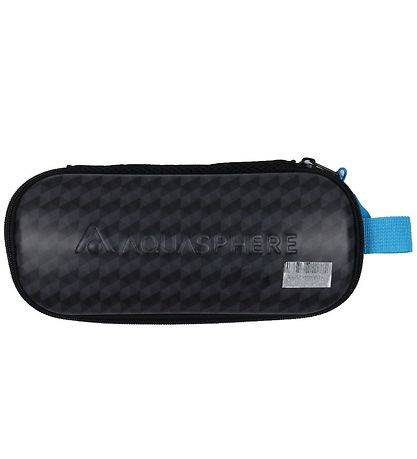 Aqua Sphere Mask Case - 25x12 cm - Black/Light Blue