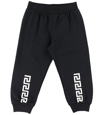 Versace Joggingbuxur - Svart M. Hvítur Versace Joggingbuxur - Svart M. Hvítur