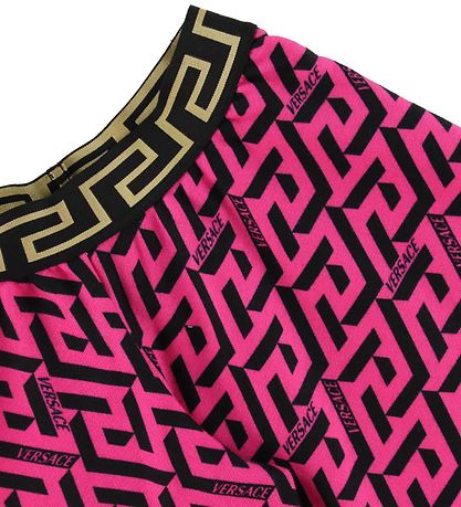 Versace Sweat Shorts - Fuchsia w. Black