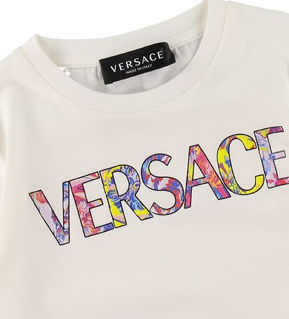 T-Shirt Versace - Blanc av. Imprimé T-Shirt Versace - Blanc av. Imprimé