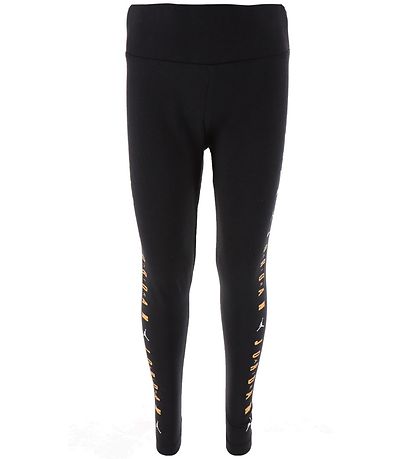 Jordan Leggings - Jumpman High-Rise - Schwarz m. Gold