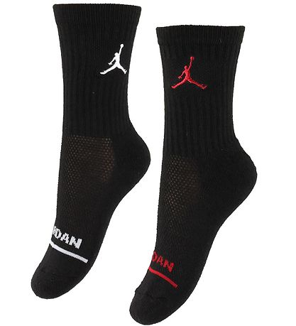 Chaussettes Jordan - 6 Pack - Légende Coussinée Crew - Noir