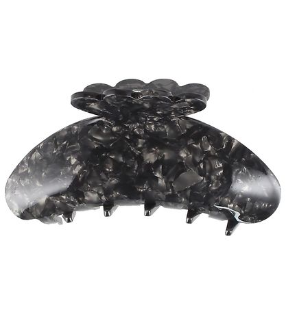 By Stær Hair clip - Asta - 10x5 cm - Black Melange