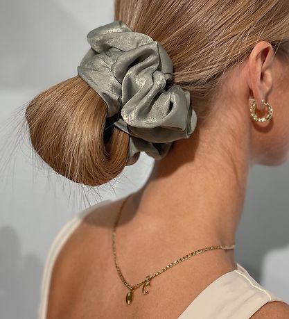 By Stær Scrunchie - Isabella - Dusty Green By Stær Scrunchie - Isabella - Dusty Green