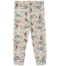 The New Geschwister Leggings - Holiday - White Swan Bell Aop The New Geschwister Leggings - Holiday - White Swan Bell Aop
