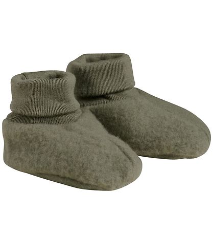 Fixoni Kruipschoenen - Wol - Deep Lichen Green