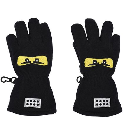 LEGO® Ninjago Handskar - Fleece - Svart m. Ögon