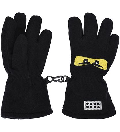 LEGO® Ninjago Handskar - Fleece - Svart m. Ögon