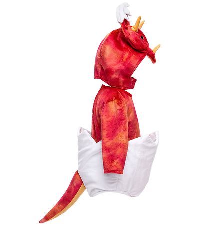 Déguisement Great Pretenders - Baby Dino Triceratops - Rouge