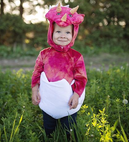 Déguisement Great Pretenders - Baby Dino Triceratops - Rouge