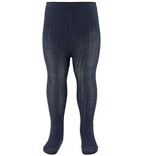 MP Tights - Wool - Rib - Navy MP Tights - Wool - Rib - Navy
